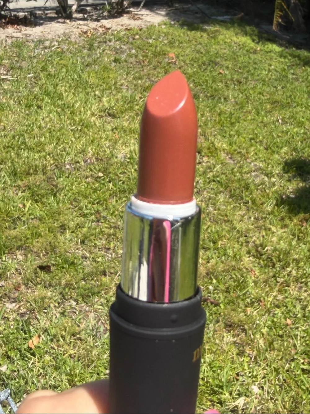 MENTED COSMETICS Peach Please Semi Matte Lipstick — Warm Terracotta Nude